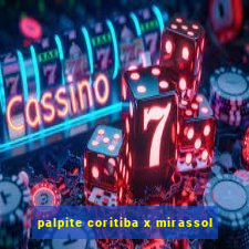 palpite coritiba x mirassol