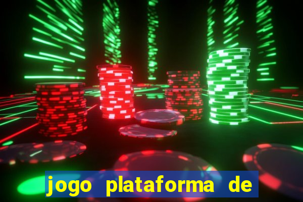 jogo plataforma de 3 reais