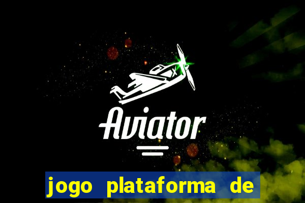 jogo plataforma de 3 reais