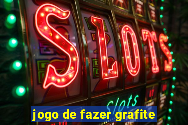 jogo de fazer grafite