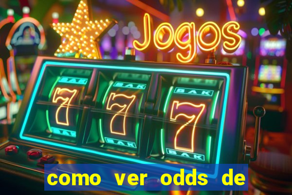 como ver odds de jogos passados