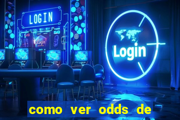 como ver odds de jogos passados