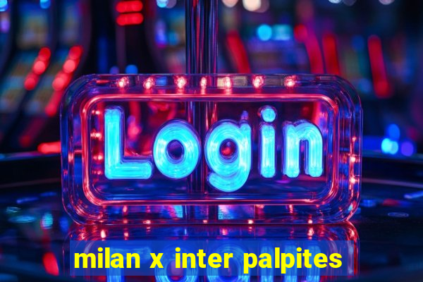 milan x inter palpites