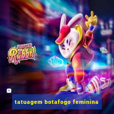 tatuagem botafogo feminina