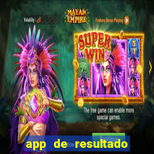 app de resultado de jogos