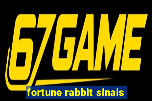 fortune rabbit sinais