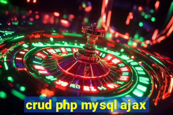 crud php mysql ajax