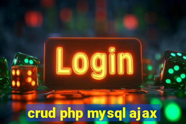 crud php mysql ajax