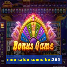 meu saldo sumiu bet365