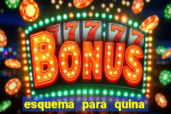 esquema para quina com 20 dezenas