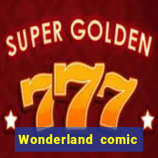 Wonderland comic studio numbers