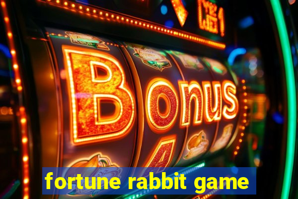 fortune rabbit game