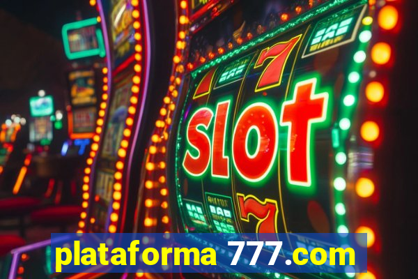 plataforma 777.com