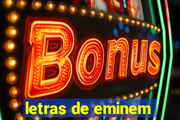 letras de eminem