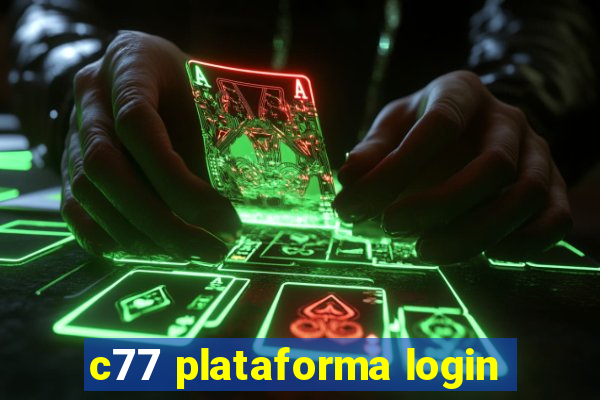 c77 plataforma login