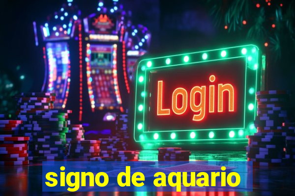 signo de aquario