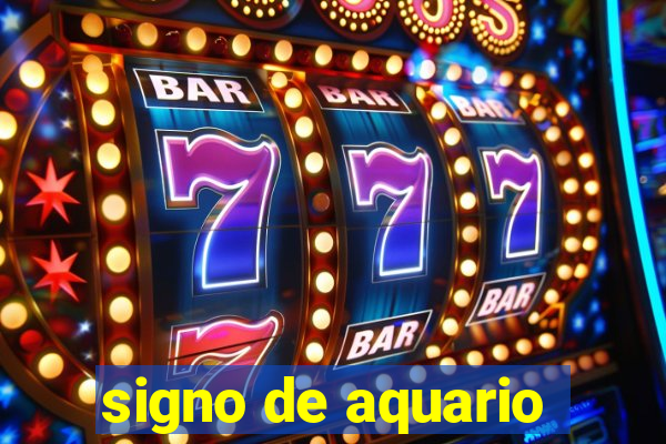 signo de aquario