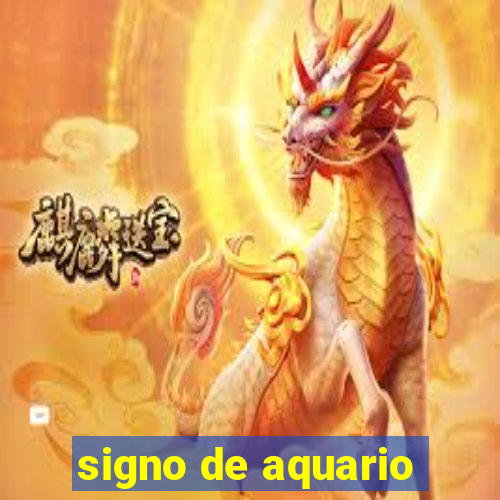 signo de aquario