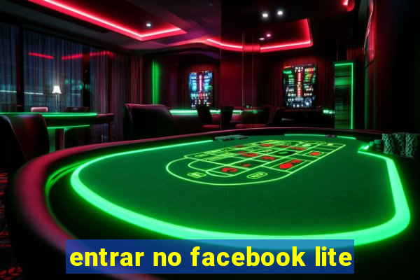 entrar no facebook lite