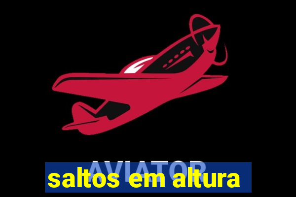 saltos em altura