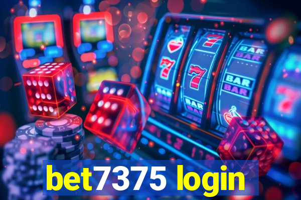 bet7375 login