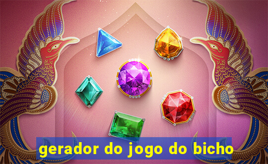 gerador do jogo do bicho