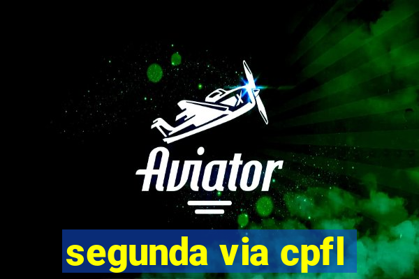 segunda via cpfl