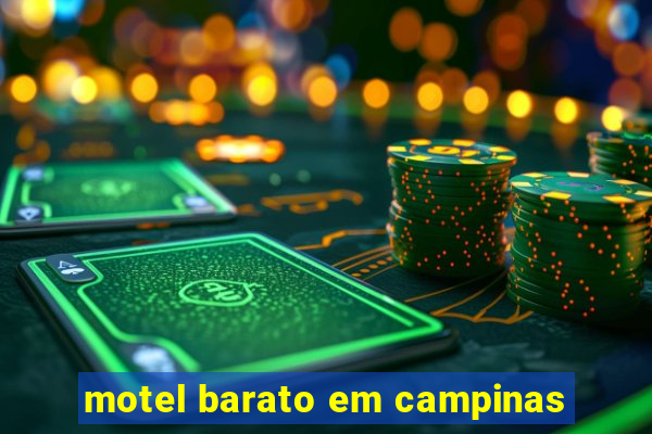 motel barato em campinas