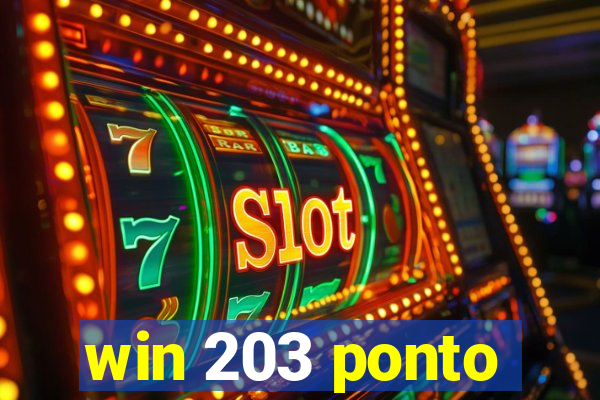 win 203 ponto