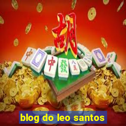 blog do leo santos