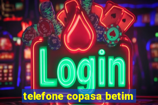 telefone copasa betim