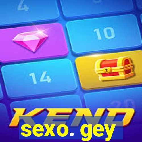 sexo. gey