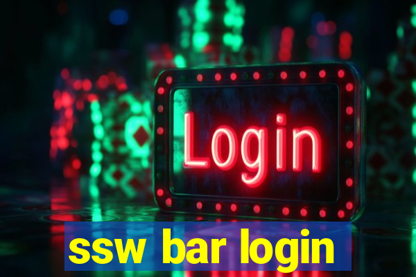 ssw bar login