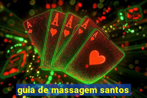 guia de massagem santos