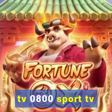 tv 0800 sport tv