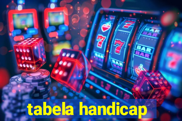 tabela handicap