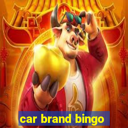 car brand bingo