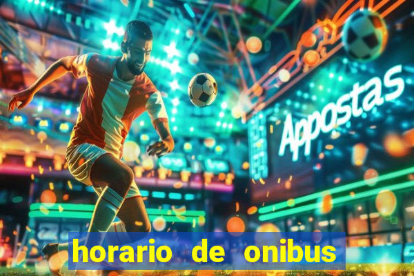 horario de onibus santos dumont x juiz de fora