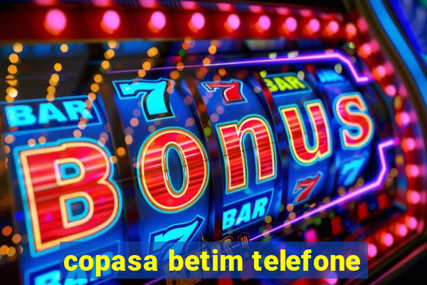 copasa betim telefone