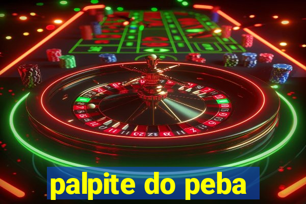 palpite do peba