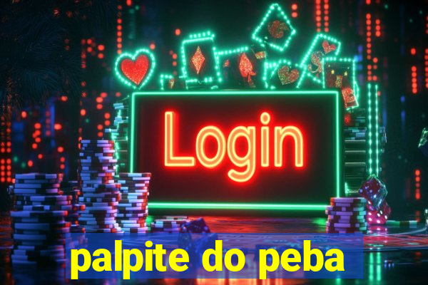 palpite do peba