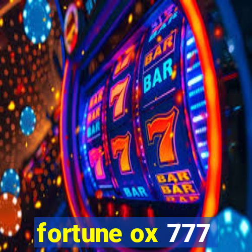 fortune ox 777