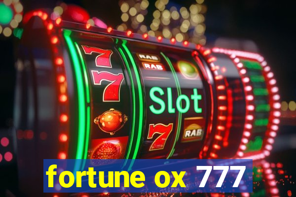 fortune ox 777