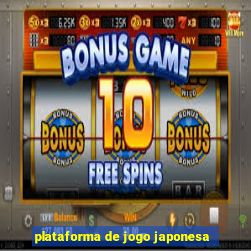 plataforma de jogo japonesa