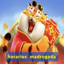 horarios madrugada fortune tiger