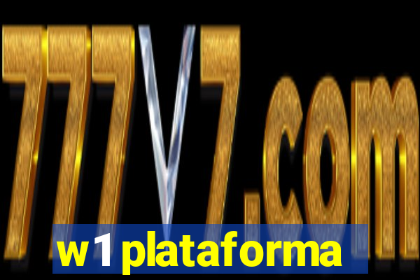 w1 plataforma