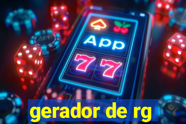 gerador de rg