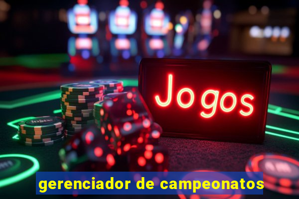 gerenciador de campeonatos