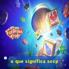 o que significa sccp