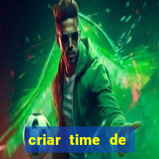 criar time de futebol simulador